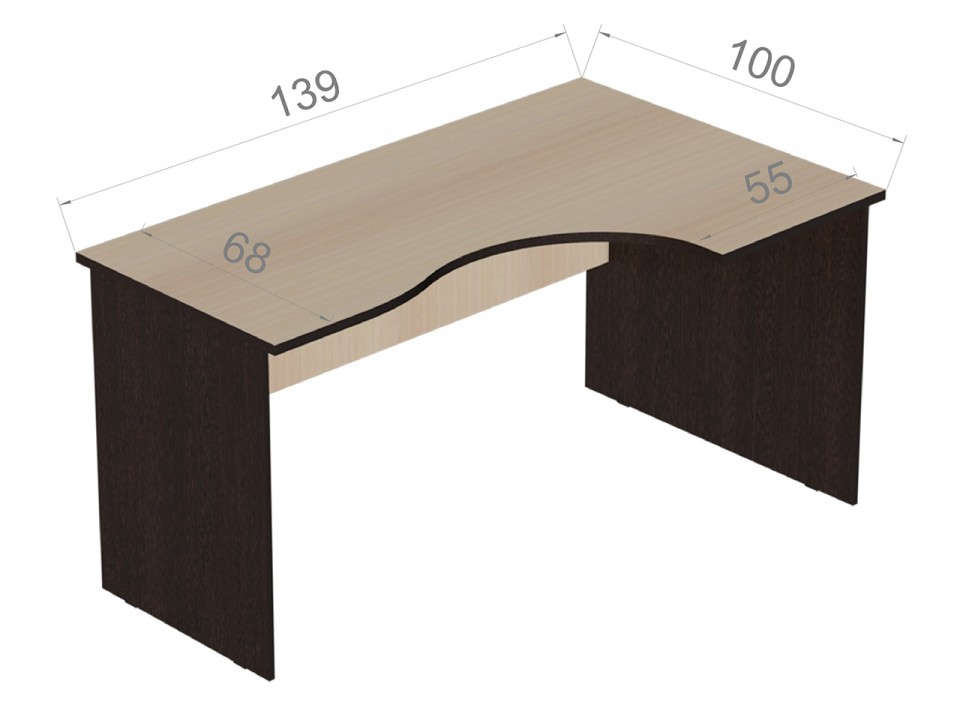Офисная мебель Референт Угловой Р.СКУ-14 (правый)